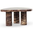 Zion Small Coffee Table, Merlot on Sale