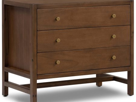 Sullivan Nightstand, Saddle Tan Supply