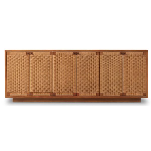 Macklin Sideboard, Light Mahogany Hot on Sale