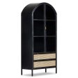 Neve Cabinet, Sandblasted Vintage Black Online Hot Sale