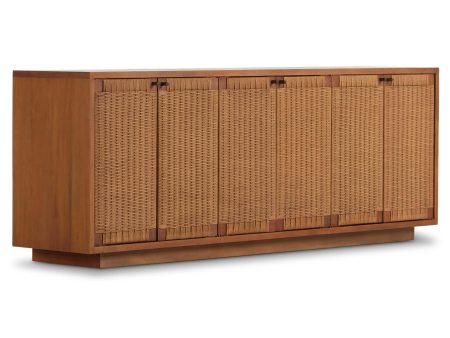 Macklin Sideboard, Light Mahogany Hot on Sale