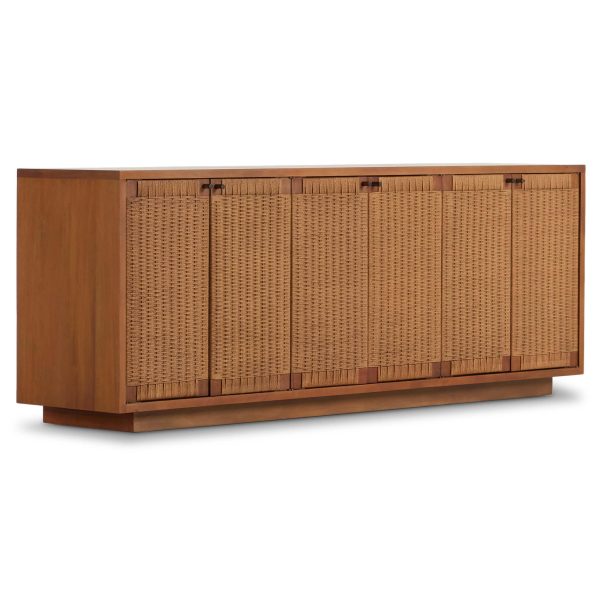 Macklin Sideboard, Light Mahogany Hot on Sale