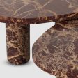 Zion Coffee Table Set, Merlot Discount