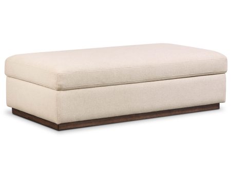 Alec Storage Ottoman, Antwerp Natural Online now