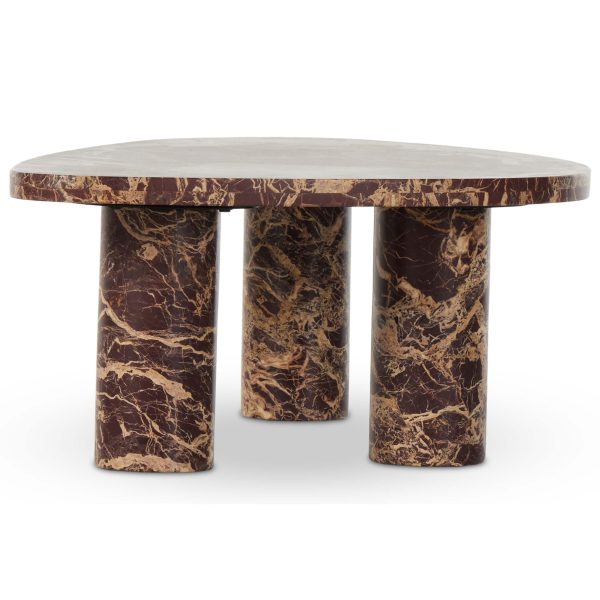 Zion Large Coffee Table, Merlot on Sale