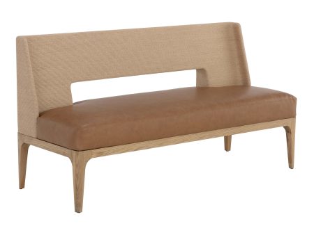 Brocco Bench, Milliken Cognac Cheap