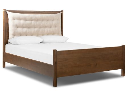 Sullivan Bed, Saddle Tan Cheap