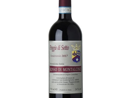 Poggio Di Sotto Rosso Di Montalcino 2017 - 750ml For Discount