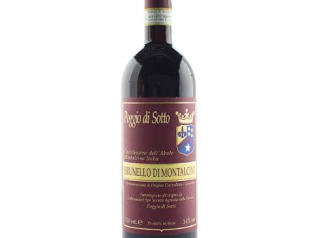 Poggio Di Sotto Brunello Docg 2018 - 750ml For Discount